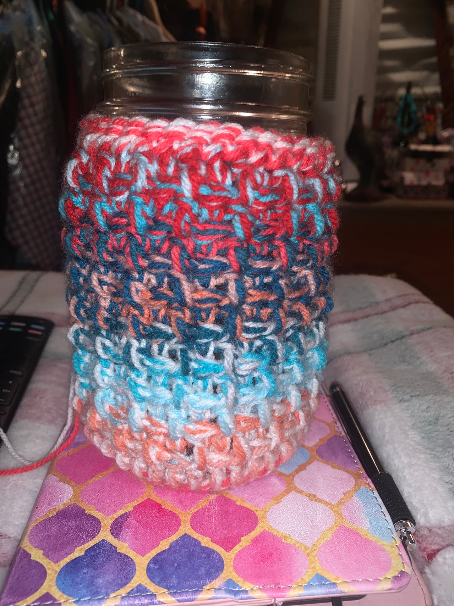 Mason Jar Cozy